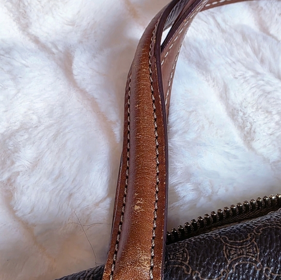 Celine handbag Macadam brown women's - Picture 6 of 12